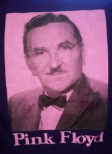 Unisex Pink Floyd "The Barber" Purple T-shirt With Pink Picture Size Small