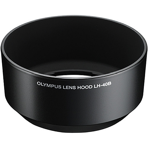 New OLYMPUS LH-40B Lens Hood for M.Zuiko Digital 45mm f/1.8 Lens - BLACK - Picture 1 of 2