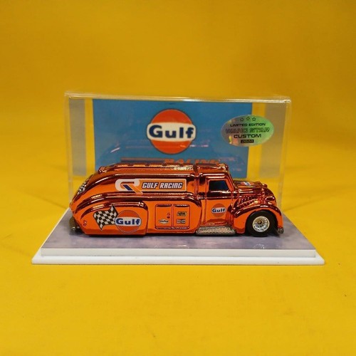 Hot Wheels DODGE AIRFLOW Orange CHROME GULF (WANGSTAR CUSTOM) METAL REAL RIDERS - Picture 9 of 15