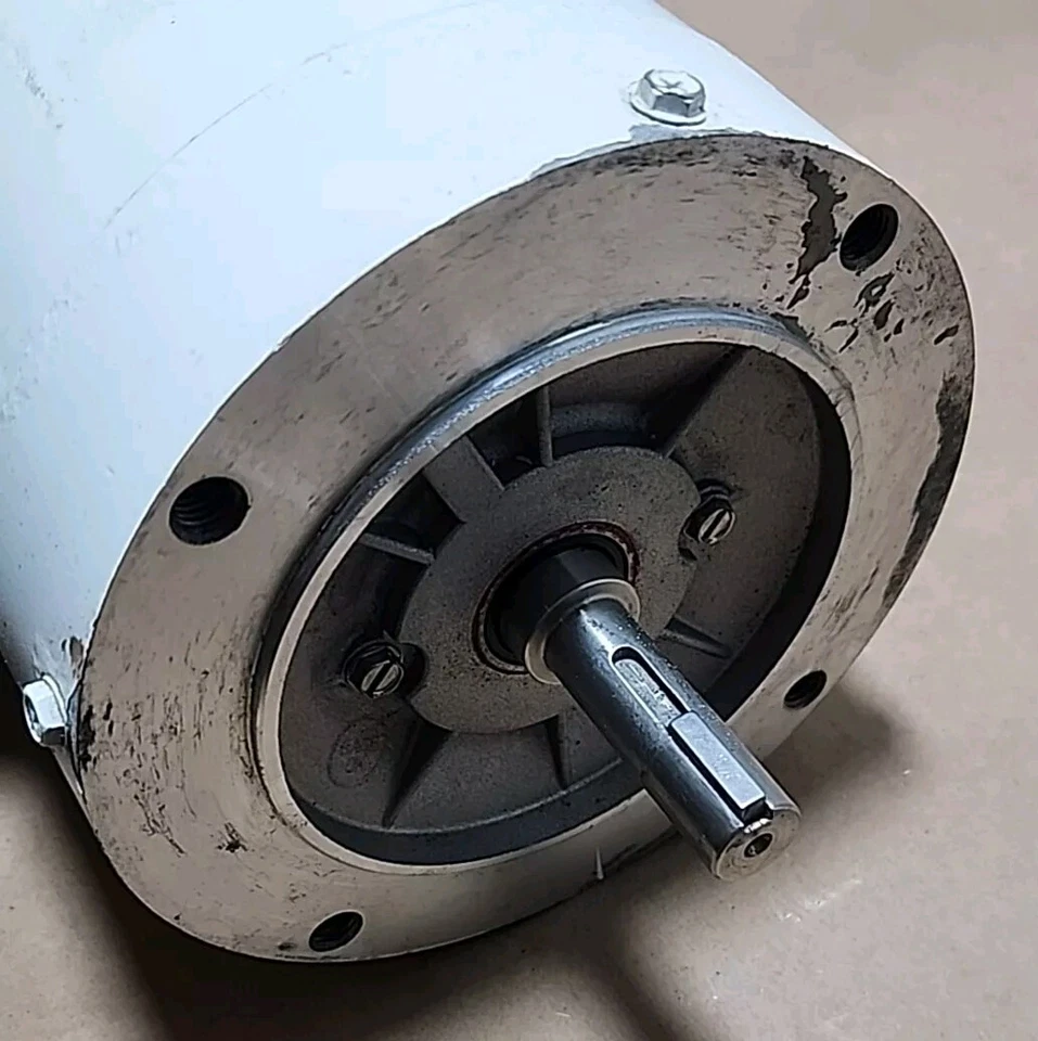 *PREOWNED* Leeson Electric C6T17WC25C Washguard Motor 1/3/4Hp 460V + Warranty! - Image 3 of 4