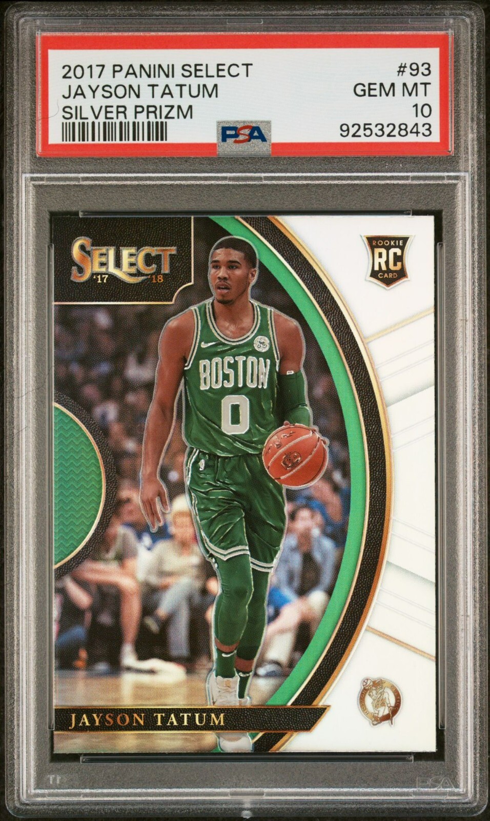 PSA】Select jayson tatum silver rookie