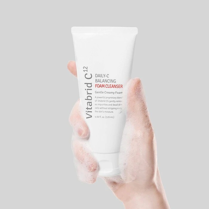Vitabrid C12 DAILYC BALANCING FOAM CLEANSER Expiration 2024, Acne