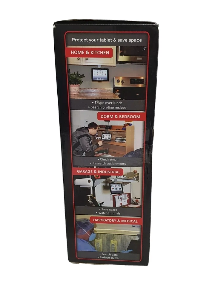 Upper Desk 117 Tablet Mount Holder Stand Fits most Tablets Android Apple Iphones - Image 3 of 4