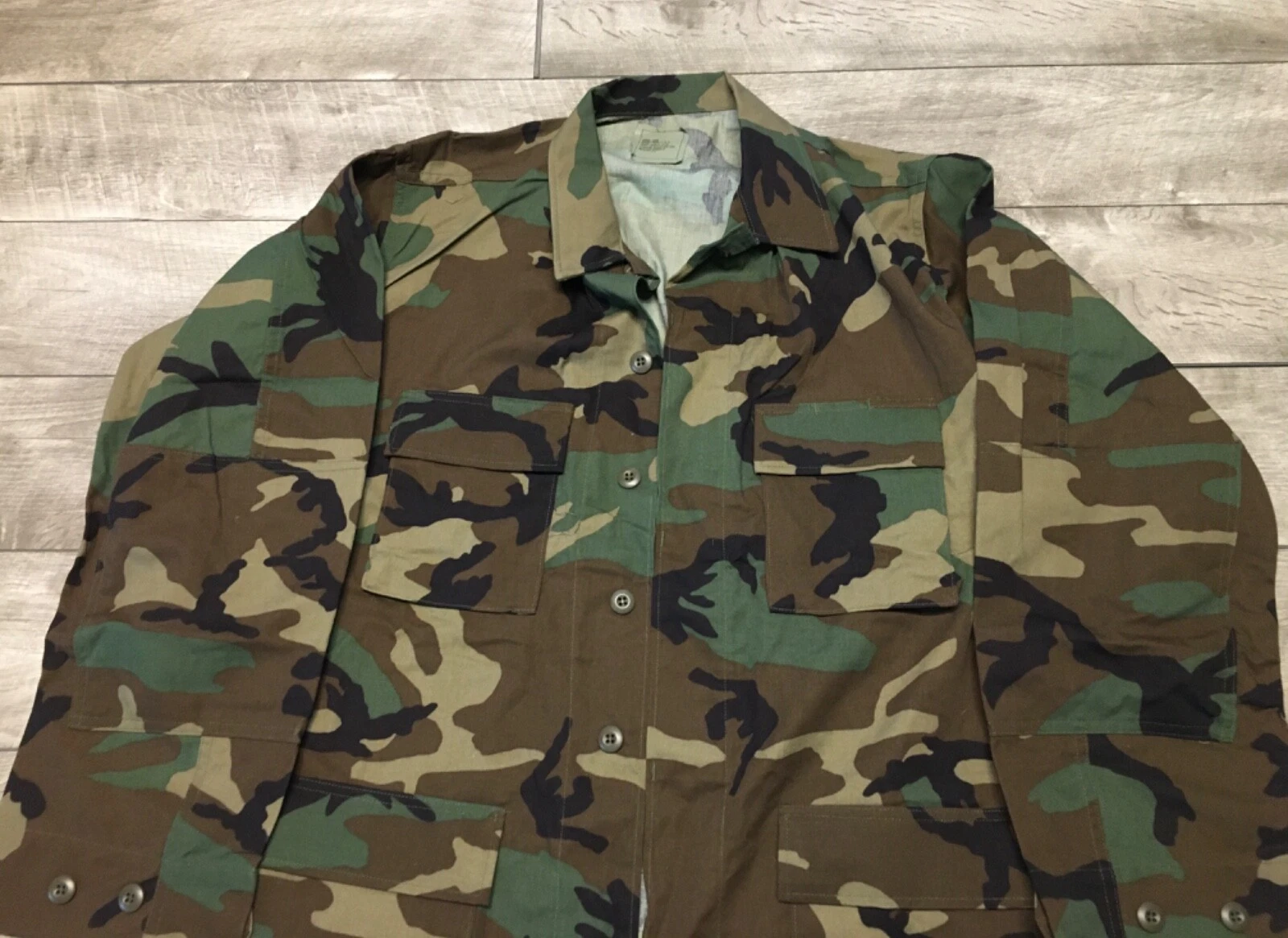 american-apparel woodland temperate military camo jacket