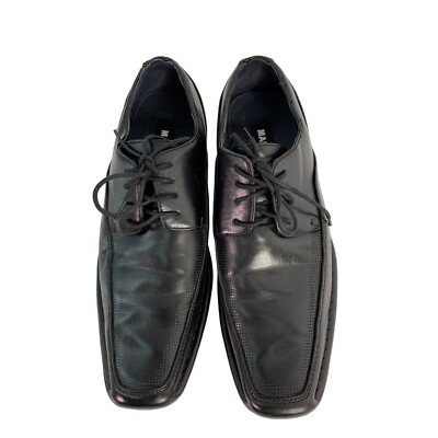 Madden Black Textured Oxfords Amazon.com | Steve Madden Men main image 4