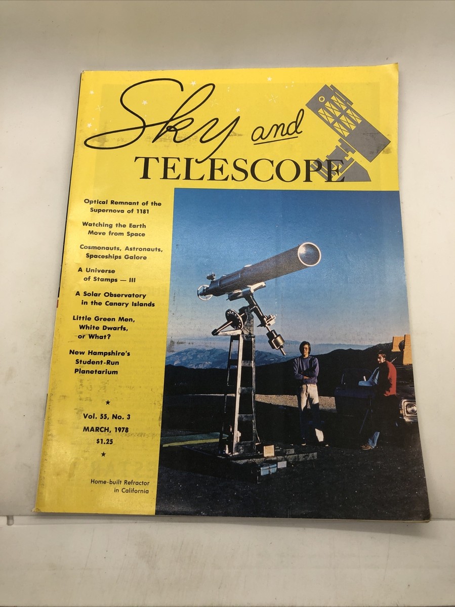 ASTRO　magazine Sky and Telescope Magazine March, 1978 | eBay