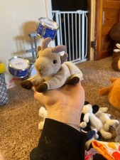 VTG 1998 Ty Beanie Baby Goatee the Goat Tush Tag Date 1999 no ear tag