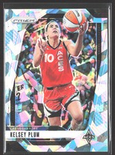 Kelsey Plum 2024 Panini Prizm WNBA Ice Prizms #77 Las Vegas Aces