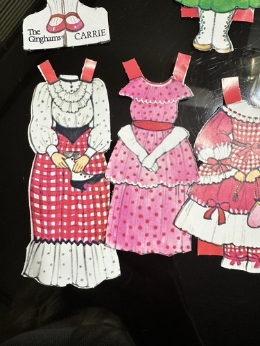 The Ginghams Paper Dolls & Play Sets Whitman 1978-79 Lot Of 3 Vintage Collectibles - Bild 9 von 24