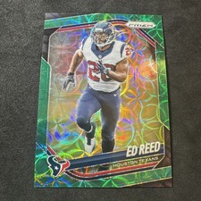 2025 Panini Prizm Ed Reed Green Scope Prizm #d /75 Texans