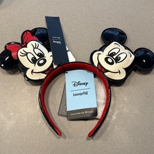 Disney Mickey Minnie Mouse Ears Headband America Macy's BRAND NEW AUTHENTIC