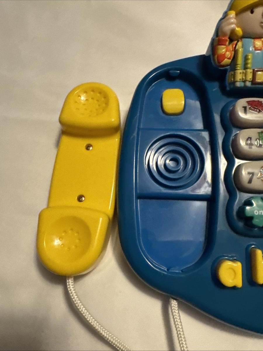 Bob the Builder Talking Telephone Toy Learning Interactive Fully Working  2002