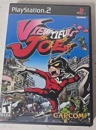 New ListingViewtiful Joe Sony PlayStation 2 PS2 CIB Complete Black Label Very Good