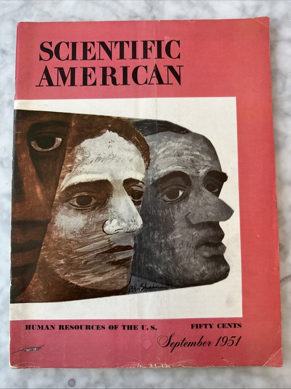 Scientific American 1951 September US Human Resources Labor Force Engineers