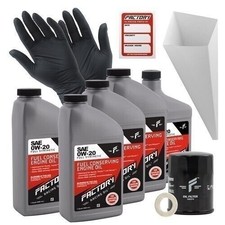 Factory Racing Parts 0W-20 4.5 Qt Oil Change Kit for Honda Civic Accord CR-V 37.32 per gallon