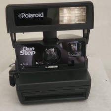 Polaroid One Step Vintage Instant Film Camera, Black OneStep Model