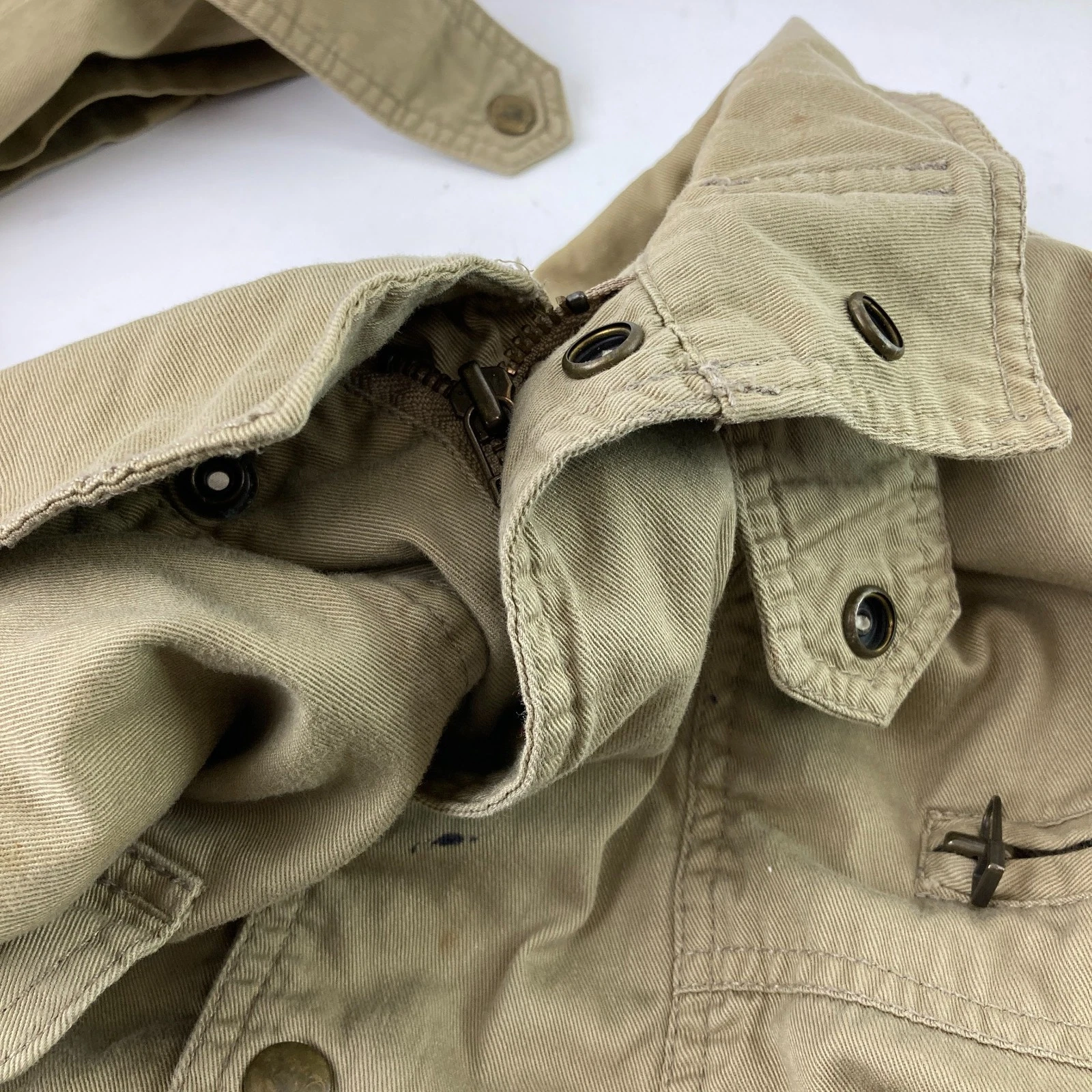 Vintage Native Habitat Safari Jacket Men's XL Tan Animal Hunting Planet Earth - product detail image 6