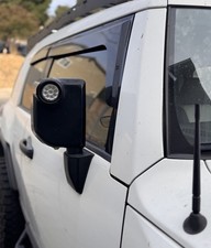 Toyota Fj Cruiser Mirror Light Drop-in Kit Led Clear Whiteamber - Plug N Play