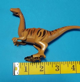 Lego Jurassic World Dinos/ Lot of 4/ "Blue" Raptor, Baby Tricerotops,Bumpy+1