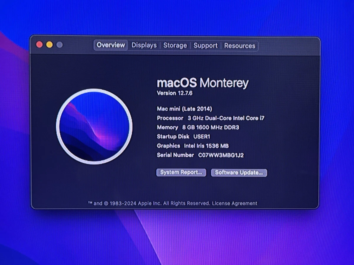 Macデスクトップ Mac mini Late 2014 Core i7 16GB 1TB Mac mini 2014