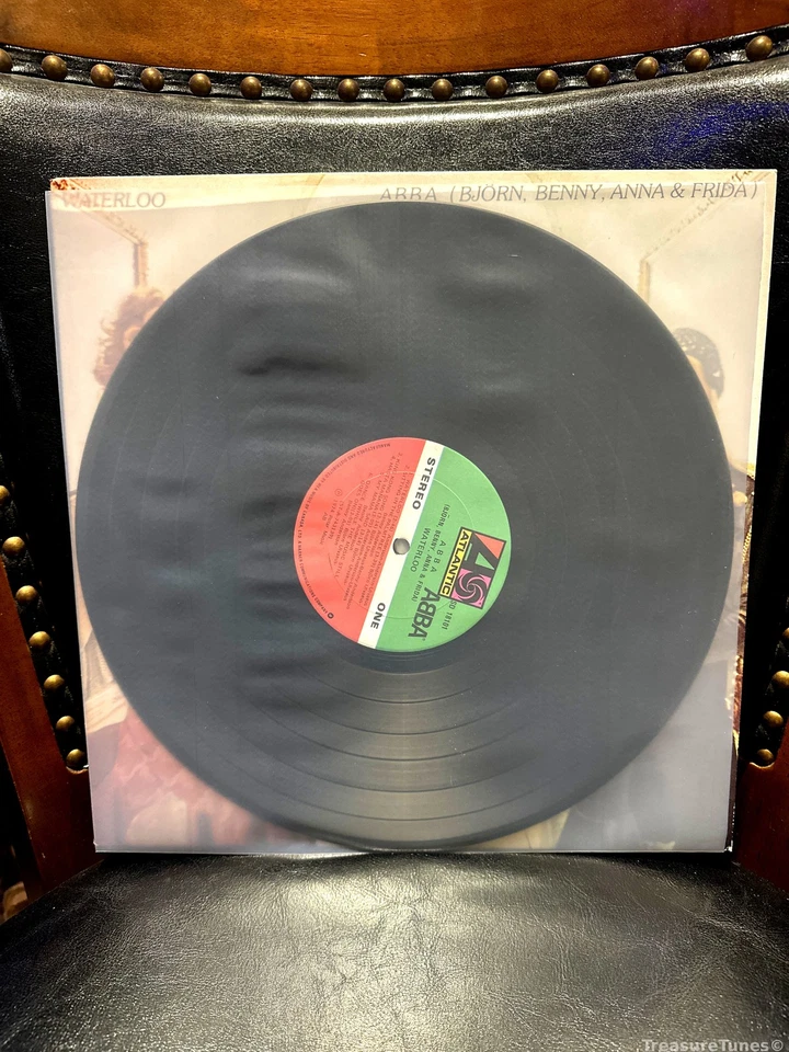 ABBA - Waterloo Vinyl LP [1974] SD 18101 - Image 3 of 4