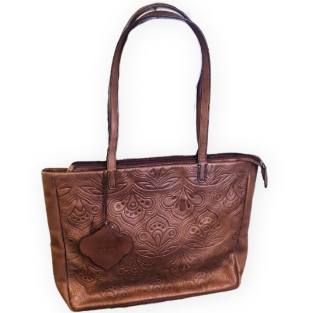 Radley Brown Leather Medium Size Handbag BNWT