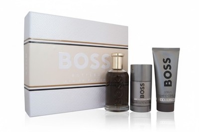 Boss Bottled Eau de Parfum edp 100ml + Deodorant Stick 75ml & Duschgel 100ml