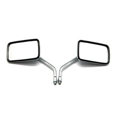 Square Rearview Mirror For VT750 VT600 VF750 Magna 750 VT VT1100 Motorcycle 2pcs