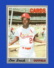 1970 Topps Set-Break #330 Lou Brock VG-VGEX *GMCARDS*
