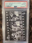 2024 Topps Black & White Paul Skenes Frame Rate PSA 10 Rookie RC #FR5