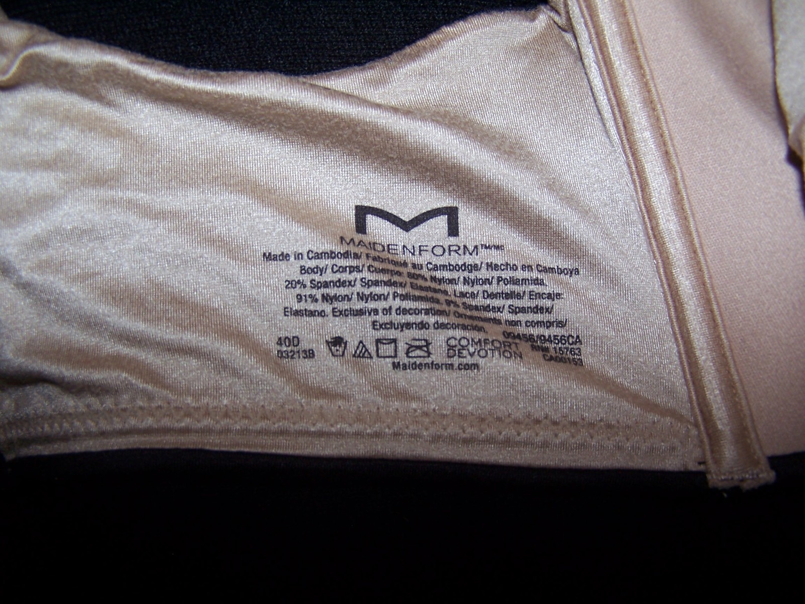 Maidenform Comfort Devotion Lined Wireless Black … - image 3