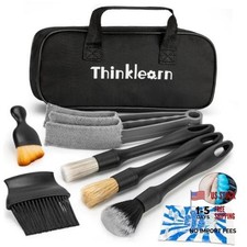 Car Detailing Kit, Car Interior Detailing Kit, Including 7Pcs Auto Detailing