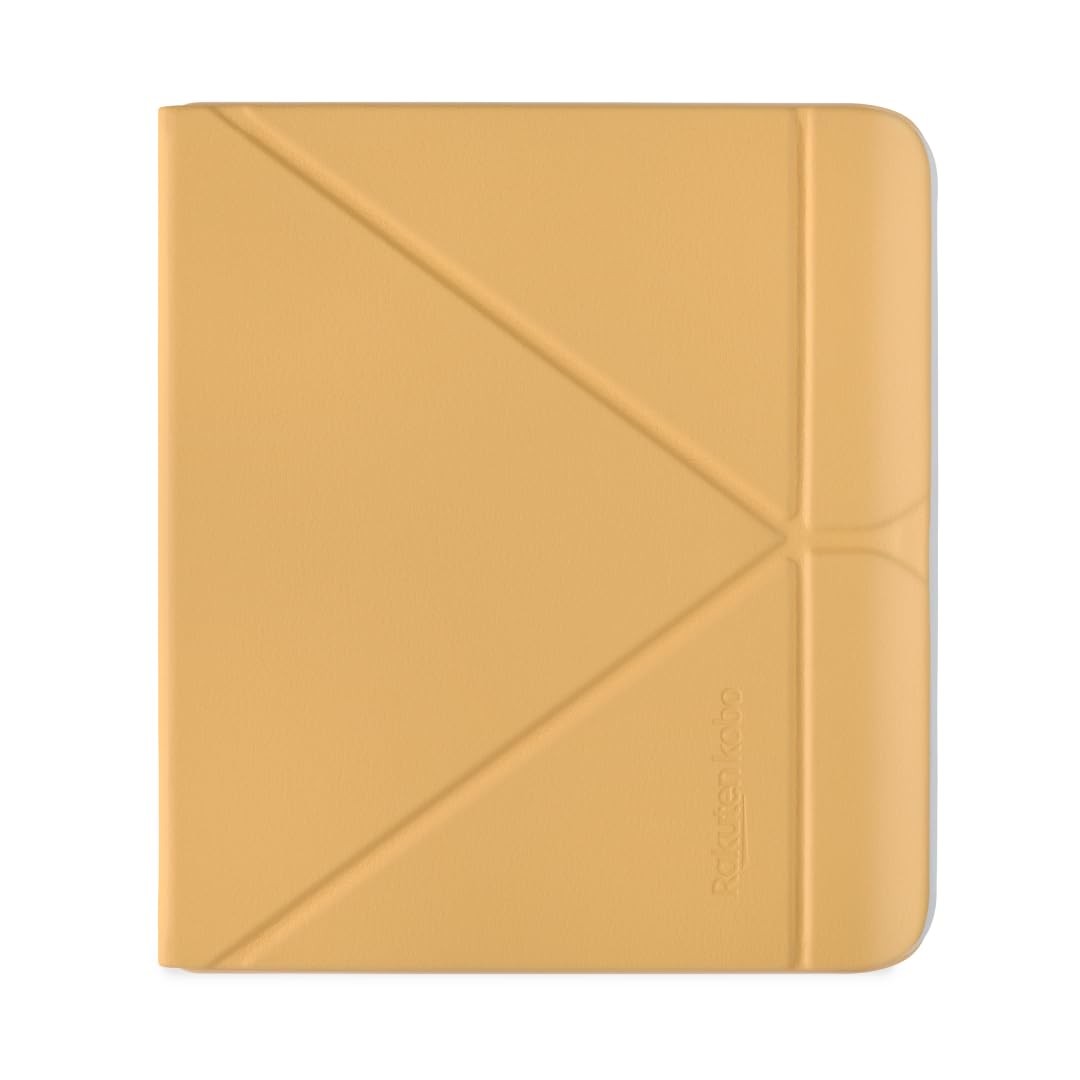 Étui SleepCover Jaune Beurre pour liseuse Kobo Libra Colour avec mise en veille automatique