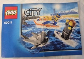 Lego City #60011 Surfer Rescue 2013 - 100% Complete with Instructions