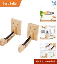 Wood Wall Mount Surfboard Rack Hanger Indoor Outdoor for Shortboard Skimboard...