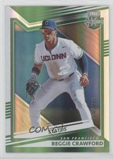 2022 Panini Elite Extra Edition Status Green 104/499 Reggie Crawford #30 bn5