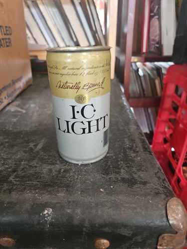 I.C. Light  Empty Beer Can 12 Oz. unsealed from factory never used
