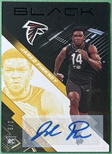 2020 Panini Black JARED PINKNEY Gold Rookie Auto /5 Vanderbilt Commodores RC