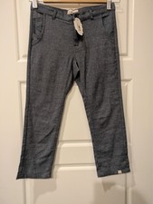 Me  Henry Gray Antony Soft Cotton Chambray Children's Pants Size 6-7 Years