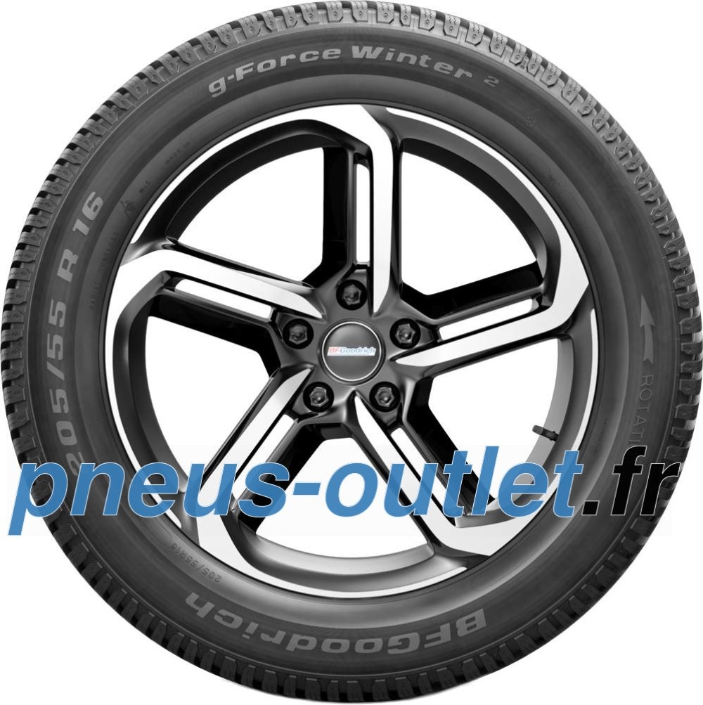 BF Goodrich g-Force Winter 2 225/50 R17 pour vos trajets de ski