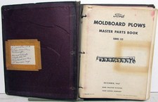1960s Ford Tractor Accessory Parts Book Insert Plow Discs Loaders Planter Baler
