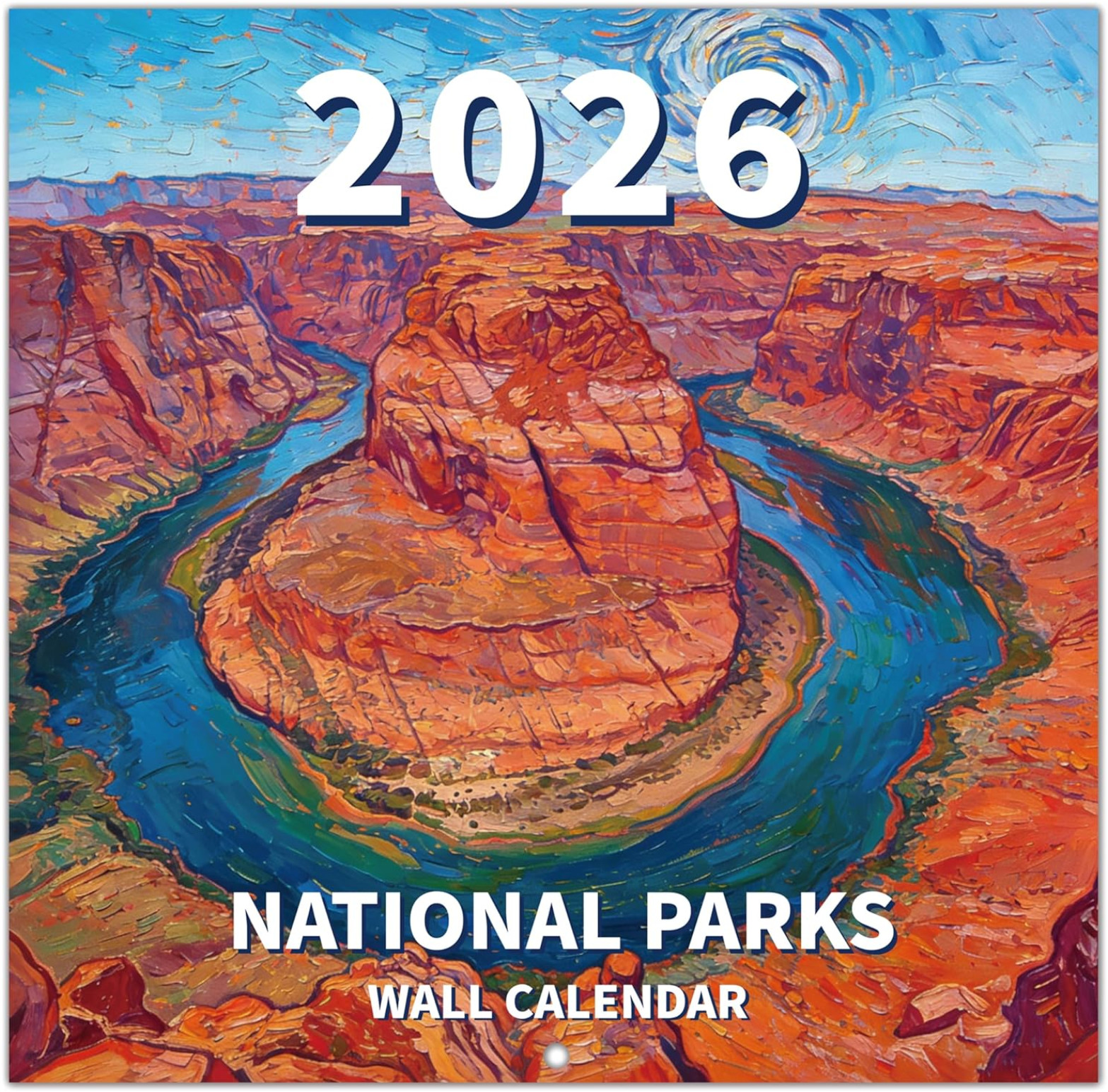 2026 Calendar, National Parks Wall Calendar 2026, Jan. 2026
