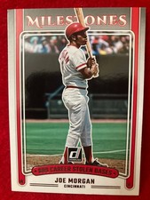 Joe Morgan 2025 Panini Donruss #1 Milestones Cincinnati Reds