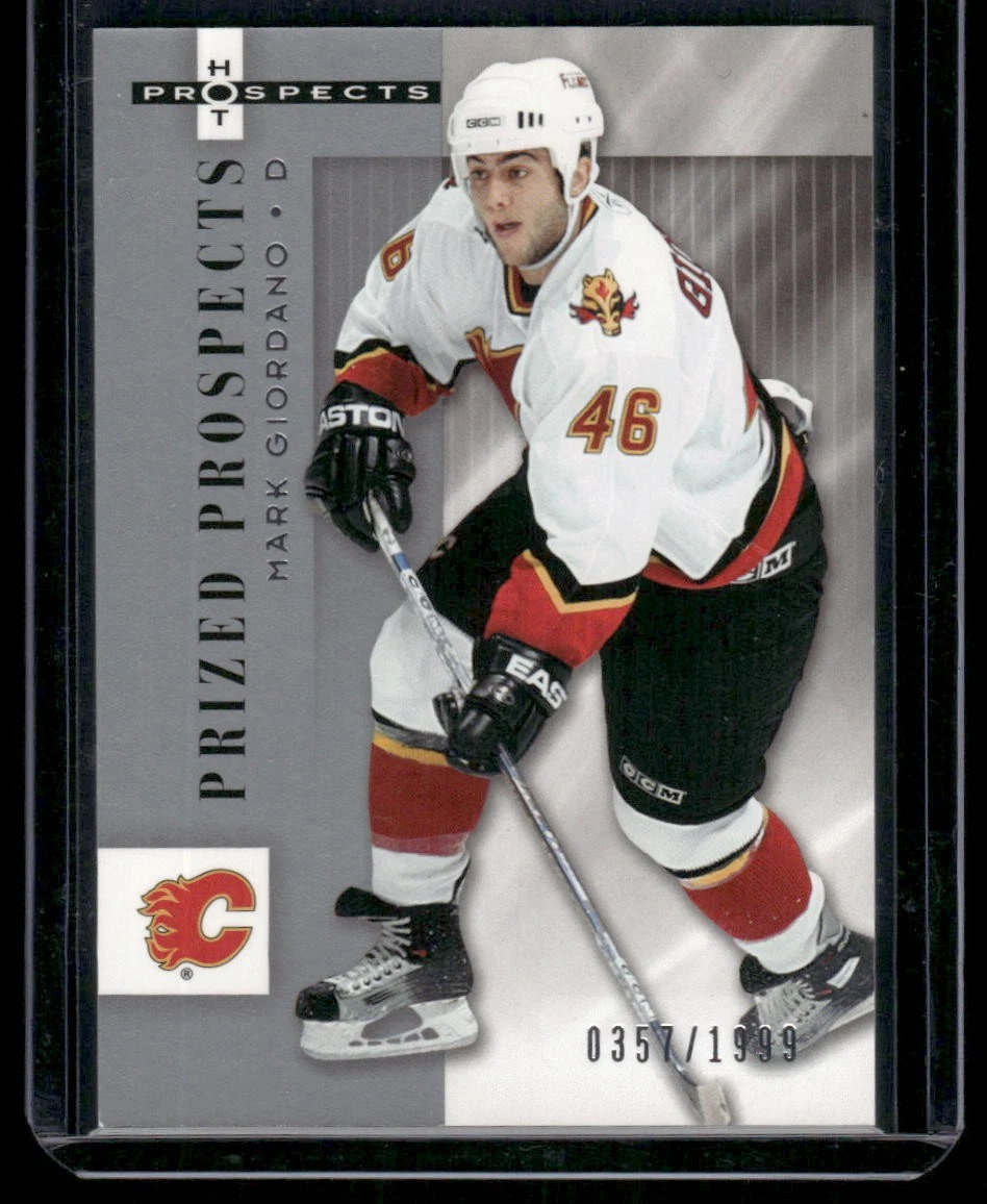 Mark Giordano trading card