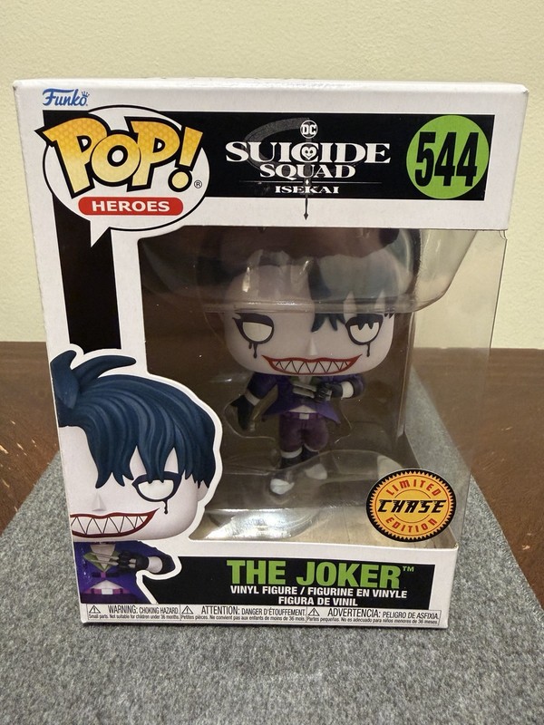 Funko Pop! Heroes DC Suicide Squad Isekai The Joker #544 Limited Edition Chase