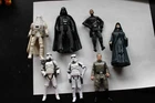 Vintage 1990s Lot Of Star Wars Action Figures Darth Vader Grand Moff Tarkin