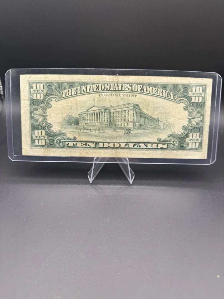 1977 $10 STAR Note 💵 Hamilton 💎 Replacement Bill 🔥 Vintage US Currency - Image 2 of 2