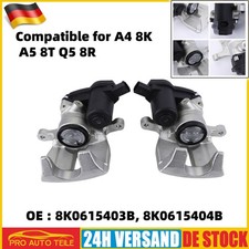 2X Bremssättel Bremszange Hinten für Audi A4 8K5 B8 A5 8T3 8K2 Q5 8R 2.0 TDI