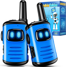 Kids Walkie Talkies Toys for Boys: Mini Robots Walkies Talkies 2 Pack Birthday