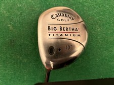 Callaway Big Bertha Titanium driver 10 degrees regular flex LEFT HANDED